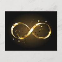 Golden Infinity Symbol