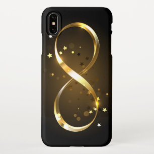 Golden Infinity Symbol iPhone XS Max Case
