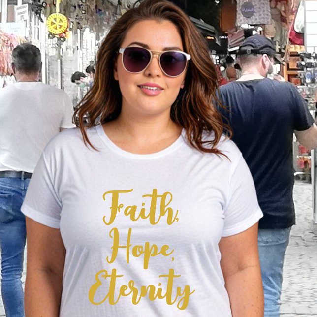 Golden Inspirations Plus Size T-Shirt (Creator Uploaded)