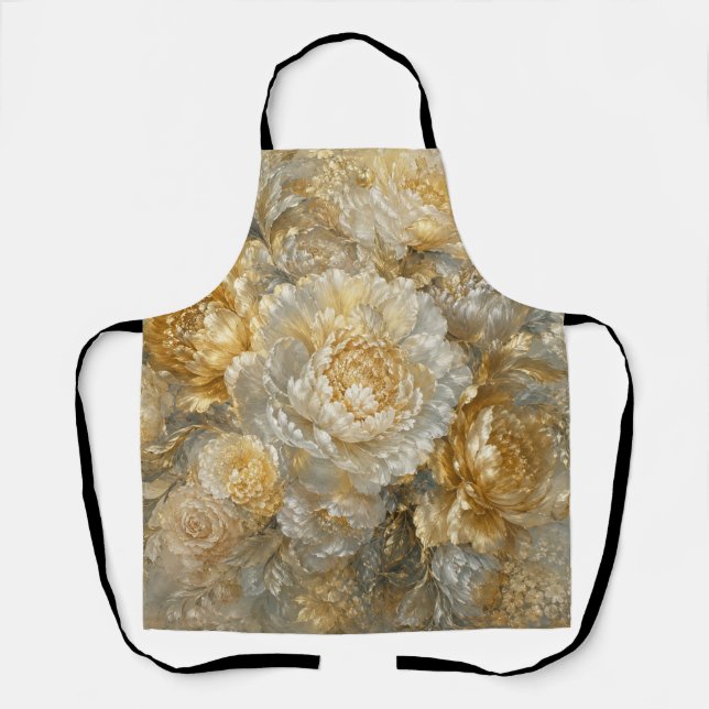 Golden Ivory Garden Apron (Front)