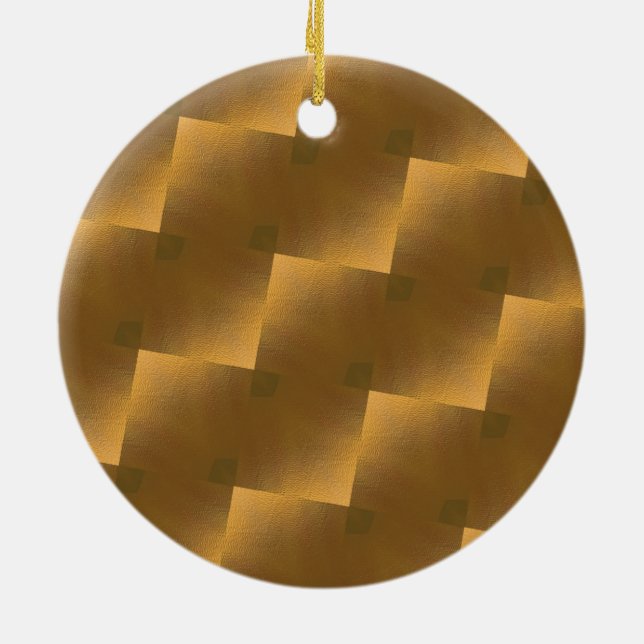 Golden Jubilee Ceramic Tree Decoration (Back)