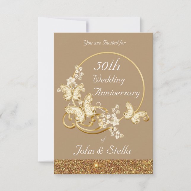 Golden Jubilee Invitation (Front)