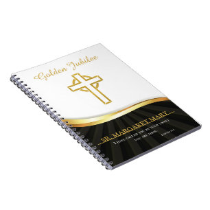 Golden Jubilee Religious Life, 50 Yr Anniversary Spiral Notebook