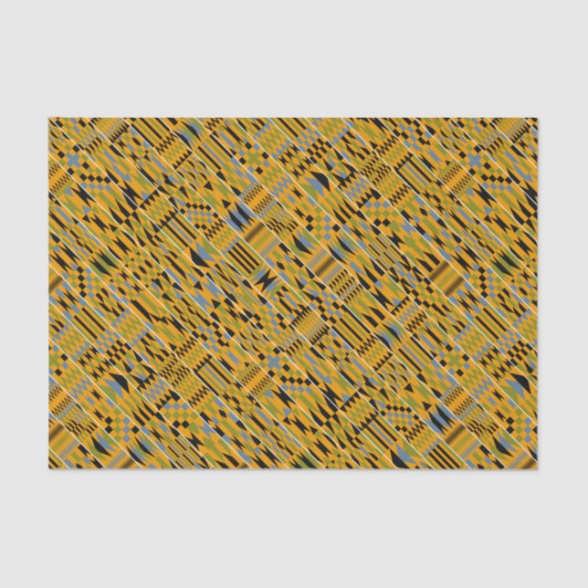 Golden Kente Tissue Paper (Front)