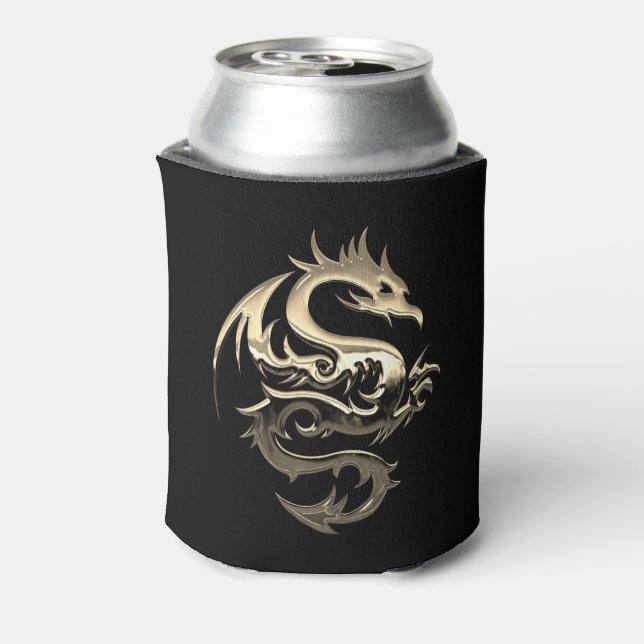 Golden King Dragon Can Cooler (Can Back)