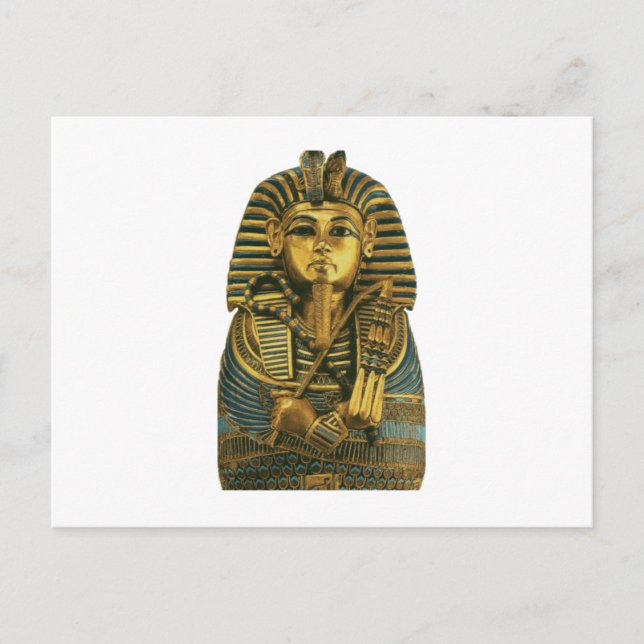 Golden King Tut Postcard (Front)