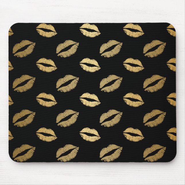 Golden kisses mouse pad (Front)
