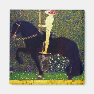 Golden Knight, Gustav Klimt Magnet