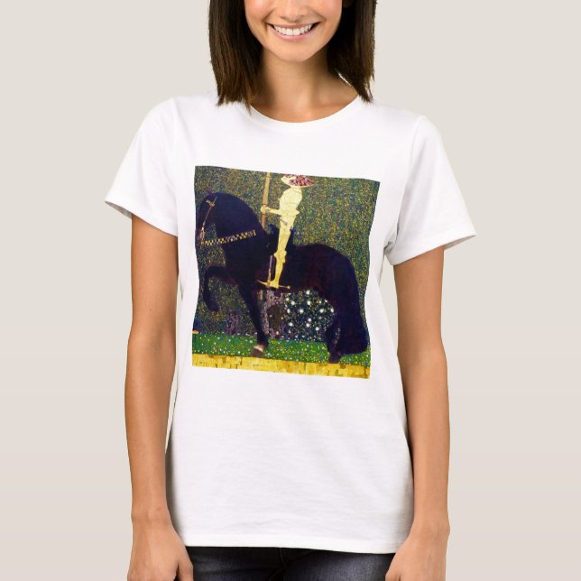 Golden Knight, Gustav Klimt T-Shirt (Front)