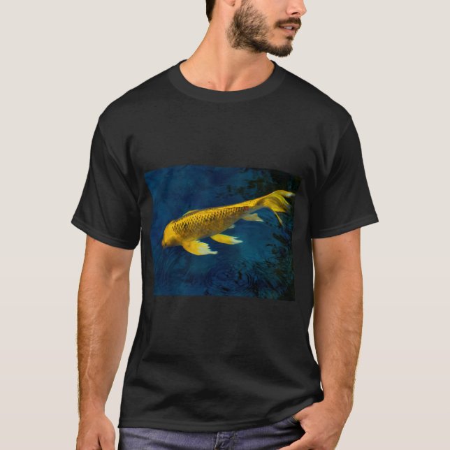 Golden Koi Fish T-Shirt (Front)