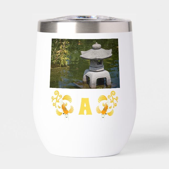 Golden Koi Photo Monogram (Front)