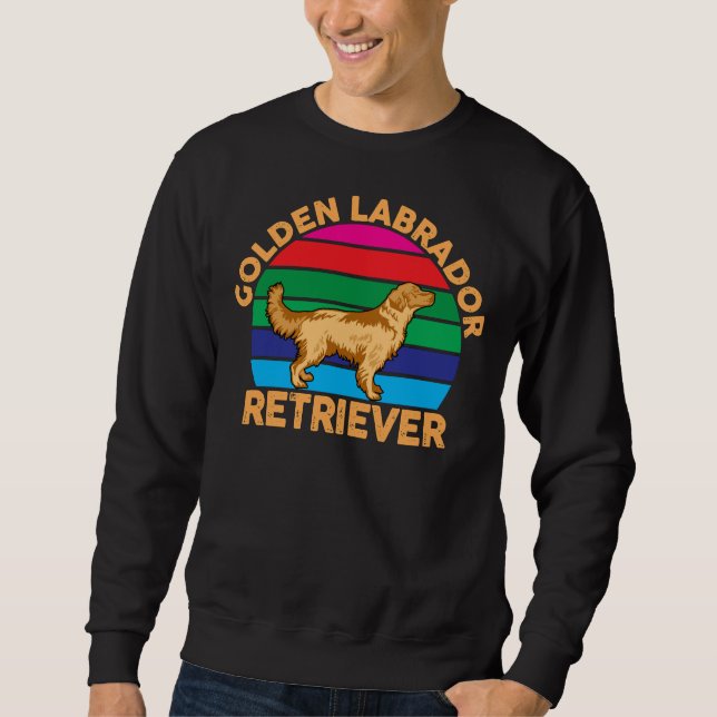 Golden Lab Dog Sweatshirt (Front)