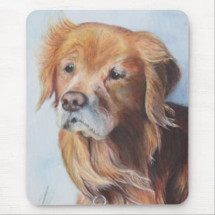 Golden Lab Mouse Pad
