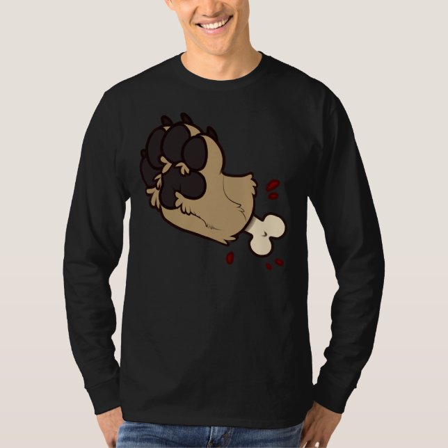 Golden Lab Paw Gore T-Shirt (Front)