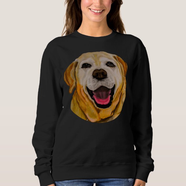 Golden Labrador 202 Sweatshirt (Front)