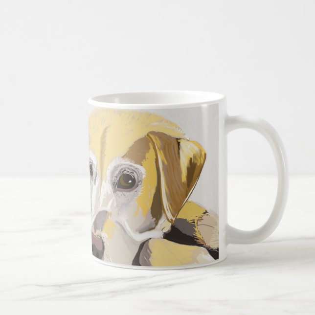 Golden Labrador Coffee Mug (Right)