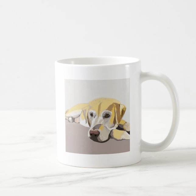 Golden Labrador Coffee Mug (Right)