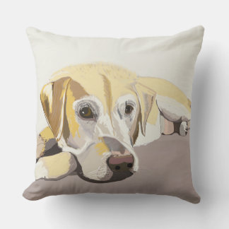 Golden Labrador Cushion