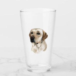 Golden Labrador Dog Pet Animal Glass
