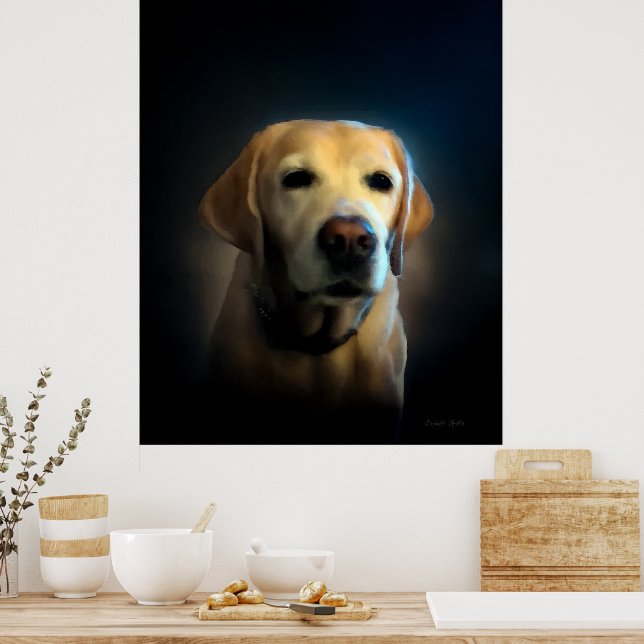 Golden Labrador  Poster (Kitchen)