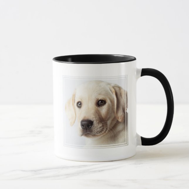 Golden Labrador Puppy Closeup Mug (Right)