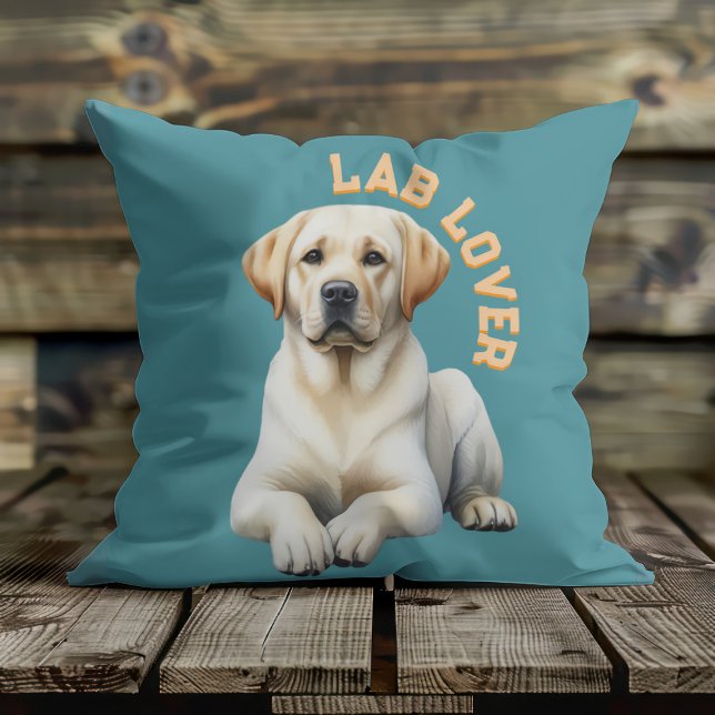 Golden Labrador Retriever Cushion (Creator Uploaded)