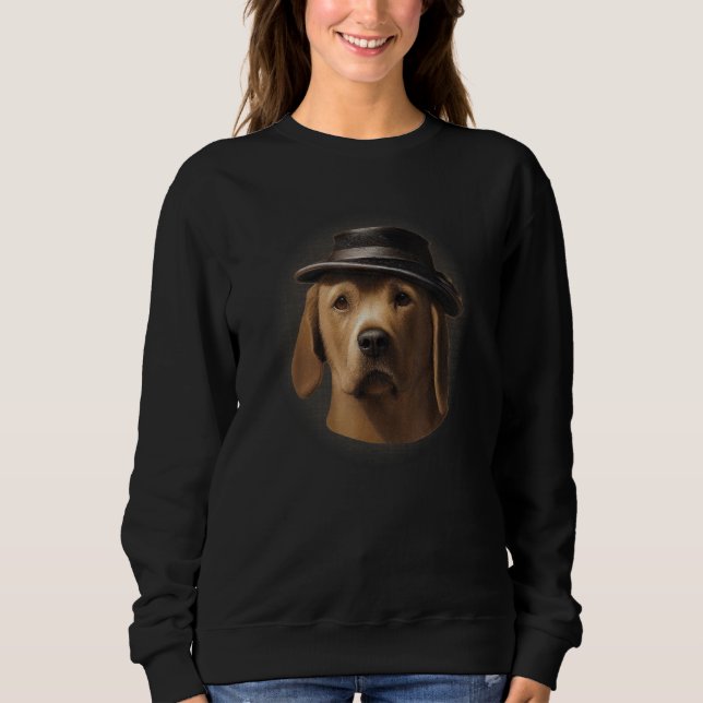 Golden Labrador Retriever Dog     Cute Brown Frien Sweatshirt (Front)