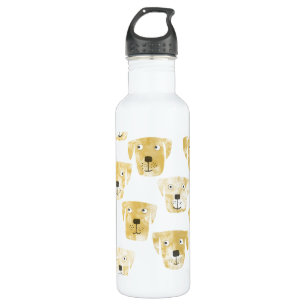 Golden Labrador Retriever Dogs 710 Ml Water Bottle