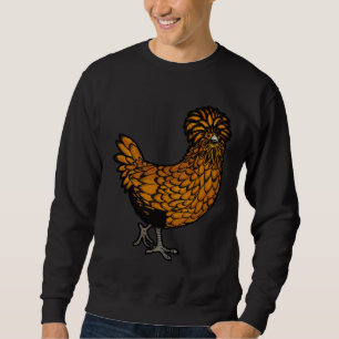 Golden Laced Polish Chicken Sweatshirt