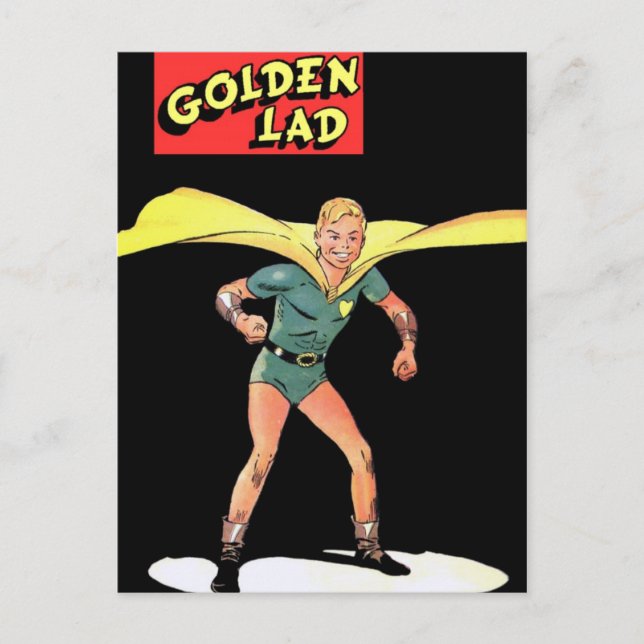 Golden Lad Postcard (Front)
