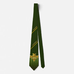 Golden Lamassu Tie