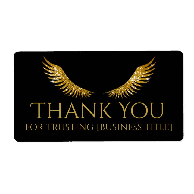 Golden Lash Wings Black Label (Front)