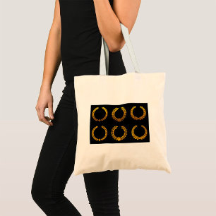 Golden Laurel Wreaths Tote Bag