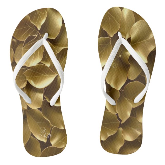 Golden Leaf  Jandals (Footbed)