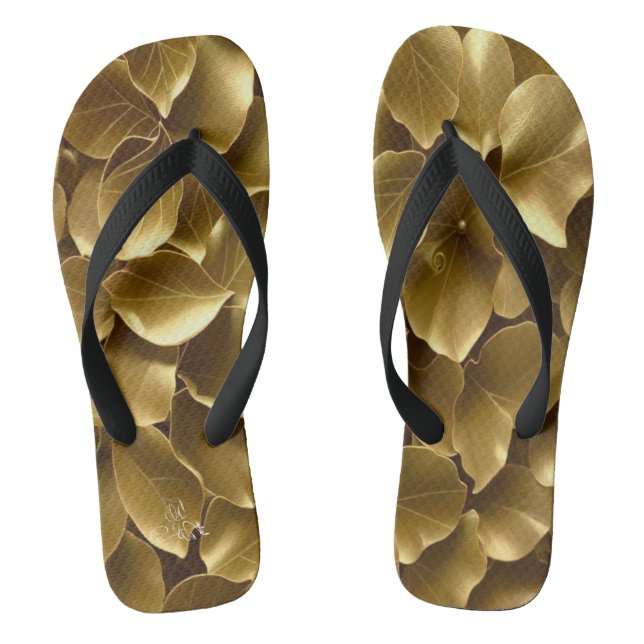 Golden Leaf  Jandals (Footbed)