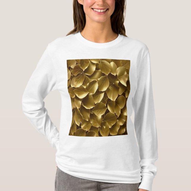 Golden Leaf  T-Shirt (Front)