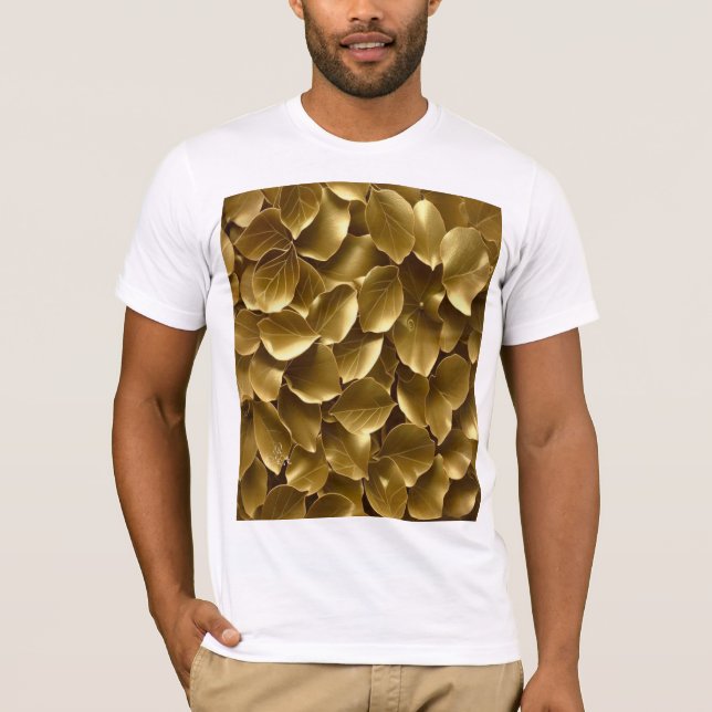 Golden Leaf  T-Shirt (Front)
