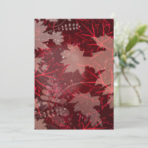 Golden Leaves 1 Card