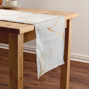 Golden Leaves 3 Short Table Runner