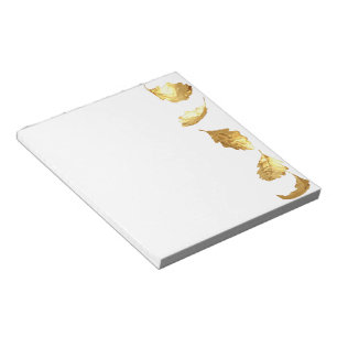 Golden Leaves Notepad