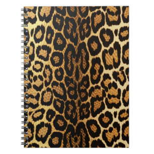 Golden Leopard Chic  🐆 Notebook