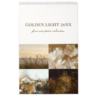 Golden Light calendar 2026 (medium)