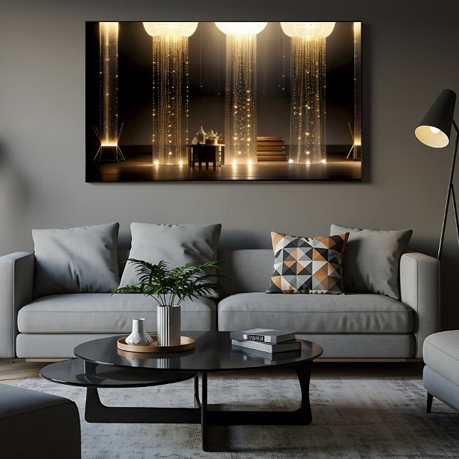 Golden Light Curtain Poster (Creator Uploaded)