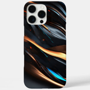 Golden Light & Midnight Hues" iPhone 16 Pro Max Case