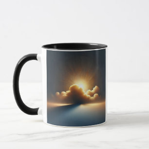 Golden Light of Hope Coffee Mug