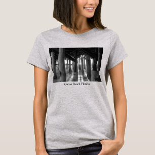 Golden Light Shines Through Grayscale T-Shirt