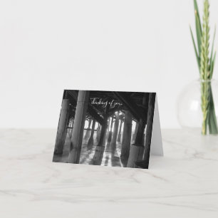 Golden Light Shines Through Grayscale TOY Card