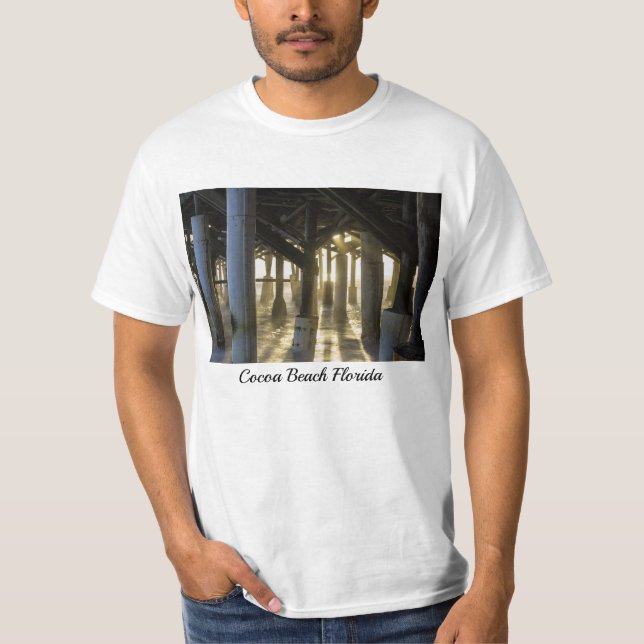Golden Light Shines Through T-Shirt (Front)