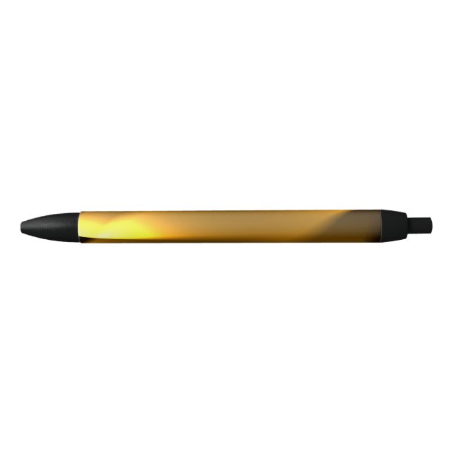Golden Lights  Black Ink Pen (Front)