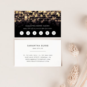Golden Lights Loyalty Cards
